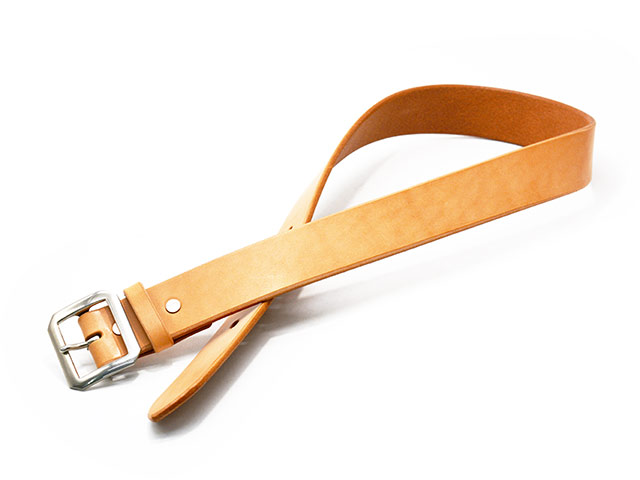 全3色【INCEPTION/インセプション】「Saddle Leather Garrison Belt