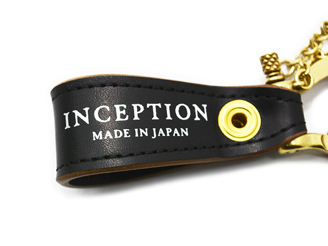 インセプション ホースバット 真鍮シャックル付 日本製 Inception 全2色【INCEPTION/インセプション】「Horse Butt Leather Shackle Key