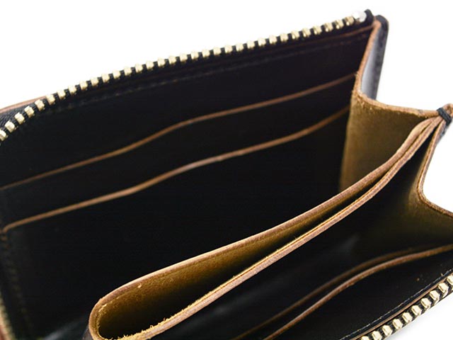 全2色【INCEPTION/インセプション】「Horse Butt Leather L.Fastener
