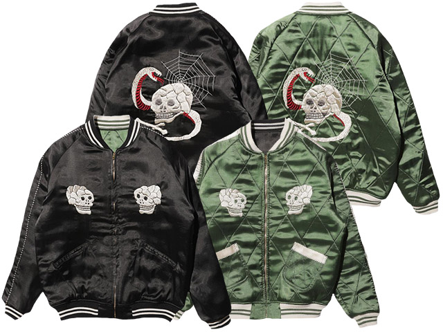 全2色【JELADO/ジェラード】2026AW「Skull Snake Souvenir Jacket