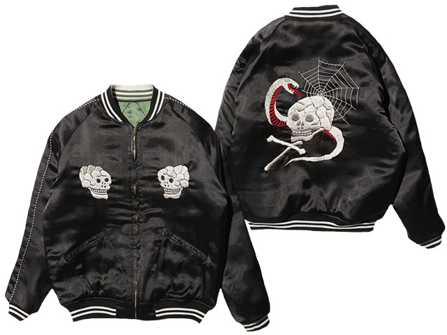 全2色【JELADO/ジェラード】2026AW「Skull Snake Souvenir Jacket