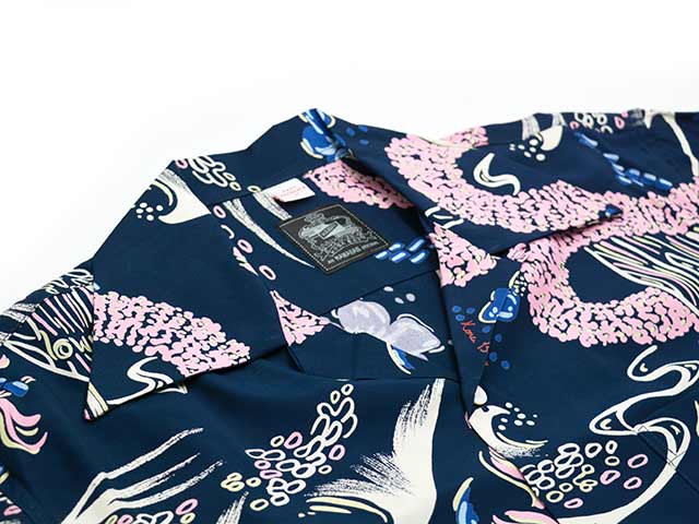 全3色【KONA BAY HAWAII/コナベイハワイ】「S/S Hawaiian Shirts”Surf
