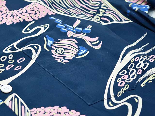 全3色【KONA BAY HAWAII/コナベイハワイ】「S/S Hawaiian Shirts”Surf