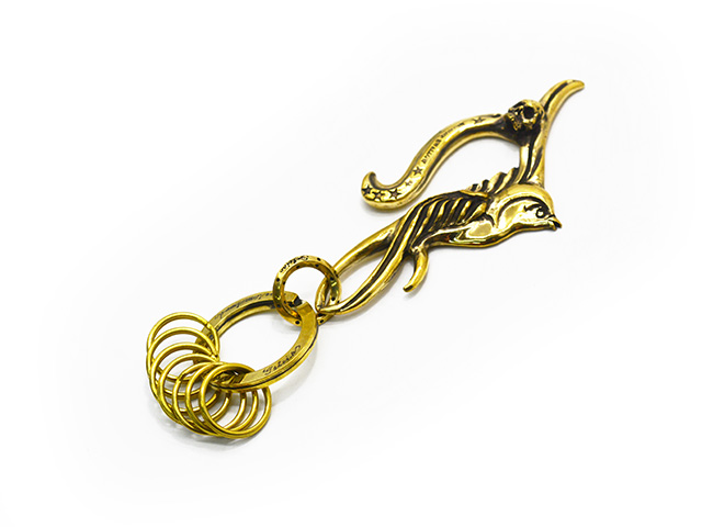 galcia/ガルシア】「Swallow Brass Key Holder/スワローブラス