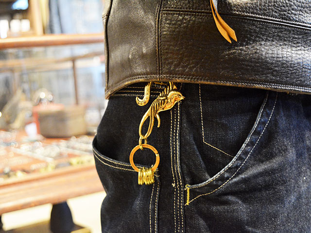 galcia/ガルシア】「Swallow Brass Key Holder/スワローブラス