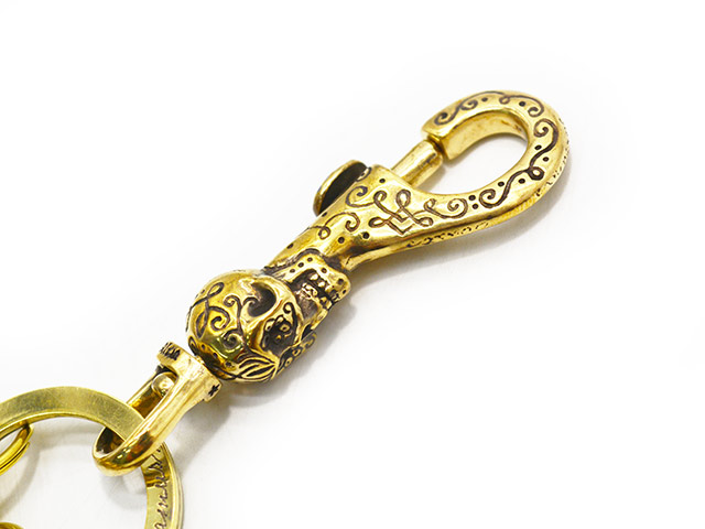 galcia/ガルシア】「Mexican Calavera Brass Key Holder/メキシカン