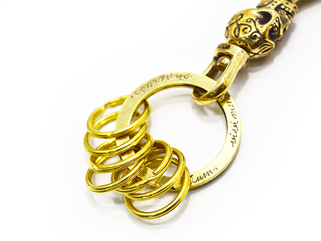 galcia/ガルシア】「Mexican Calavera Brass Key Holder/メキシカン
