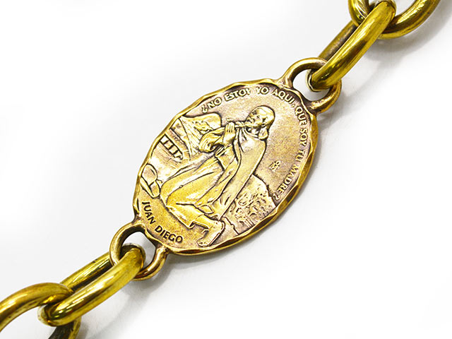 galcia/ガルシア】「Mexican Skull Brass Wallet Chain/メキシカン