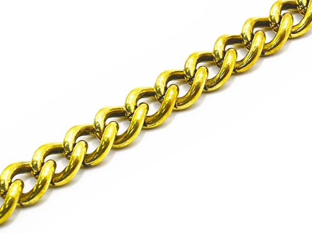 galcia/ガルシア】「Mexican Skull&Playing Hand Brass Wallet Chain