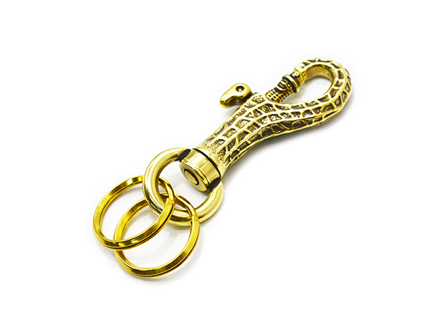 Peanuts&Co/ピーナッツカンパニー キーホルダー 真鍮 BRASS keyhook-b-1.jpg