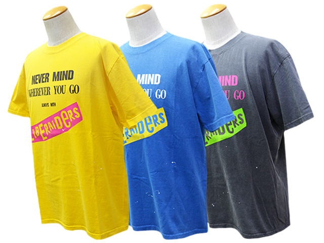 全3色【Liberaiders/リべレイダース】2026SS「FADED PUNK LOGO Tee