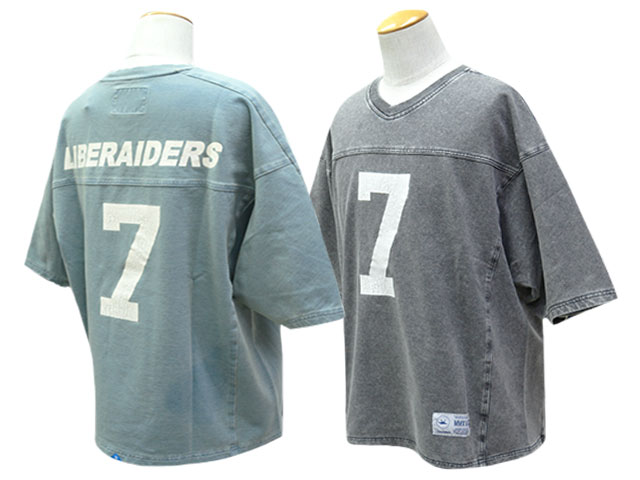 全2色【Liberaiders/リべレイダース】2026SS「DENIM HOCKEY SHIRT