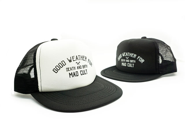 全2色【MAD CULT/マッドカルト】「GWDB Mesh Cap/GWDBメッシュキャップ