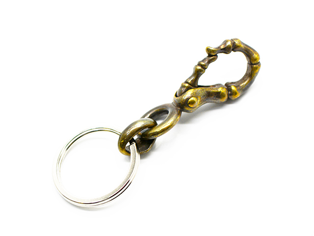 美品 スカル/スネークデザイン キーホルダー マッドカルト/MAD CULT MAD CULT/マッドカルト】「Parasite Hooker Key Chain