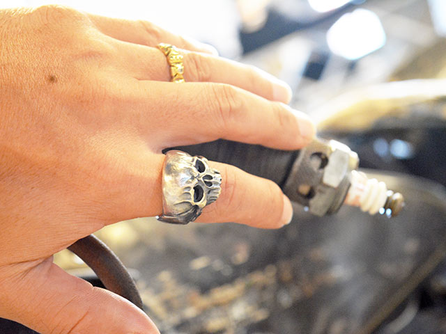 別注【MAD CULT/マッドカルト】「WOLF PACK Skull Head Ring/ウルフ