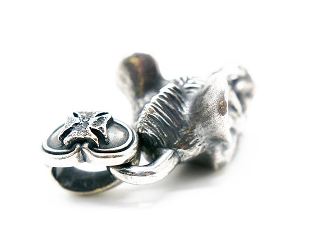 MAD CULT/マッドカルト】「Hyena Head Pendant Top/ハイエナヘッド