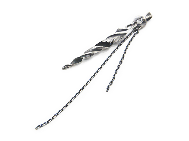 MAD CULT/マッドカルト】「Twist Feather Pendant Top”Classic