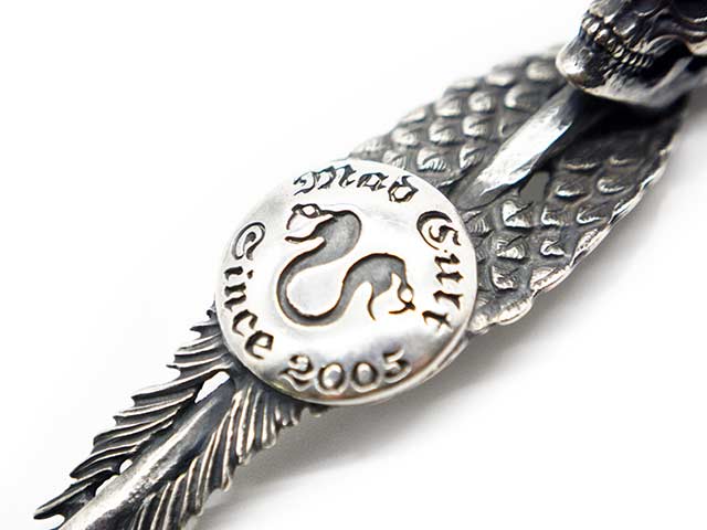 MAD CULT/マッドカルト】「Lucifer Feather Pendant Top/ルシファー