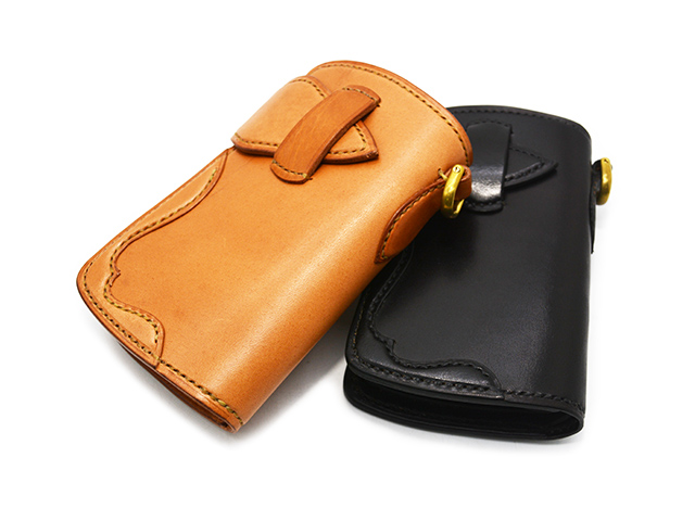 ✴︎ちゃんみ。オーダー品✴︎ サドルレザーのミドルウォレット 全2色【Motoharu Maruyama/モトハル マルヤマ】「Middle Wallet/ミドル