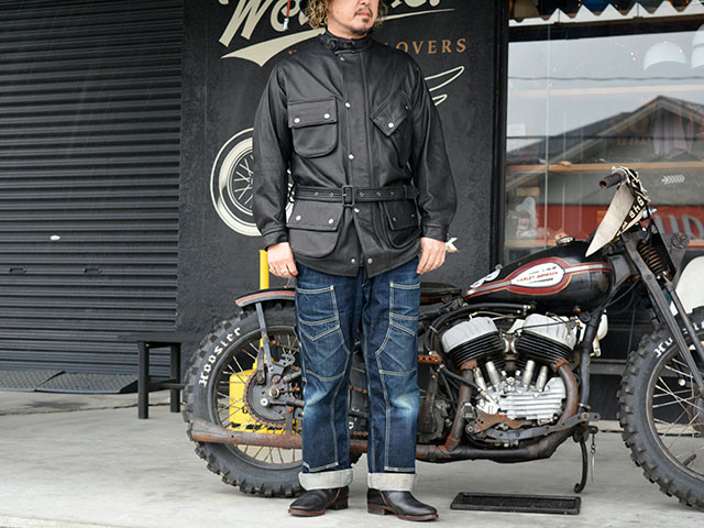 MOSSIR/モシール】「Waterproof Leather Field Jacket”LEACON