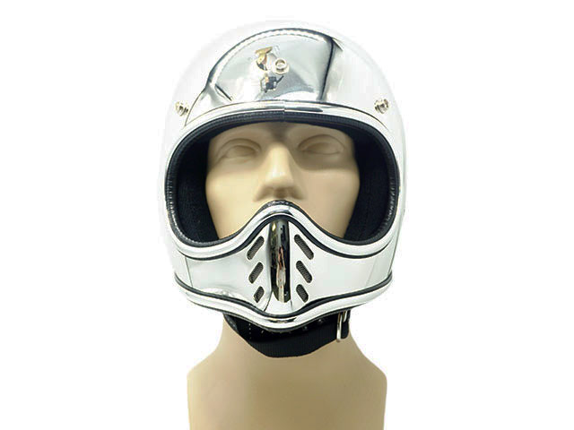 BURST HELMET ヘルメット　M/L No Budz/ノーバッズ】「Burst Helmet”Chrome Cross”/バースト