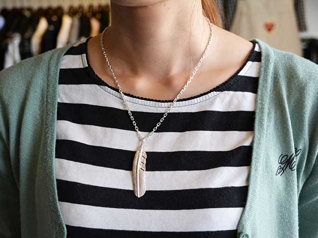 FIRST ARROW's/ファーストアローズ】「Small Necklace Chain with T