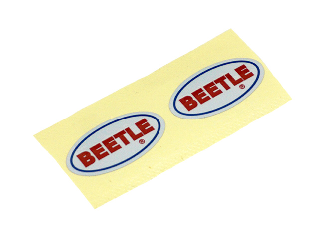 2枚セット【OCEAN BEETLE/オーシャンビートル】「Beetle Oval Logo Sticker Set/ビートルオーバルロゴステッカーセット」(ヘルメット/BUCO/ウルフパック)  : ob-logo-sticker-set : WOLF PACK Yahooストア店 - 通販 - Yahoo!ショッピング