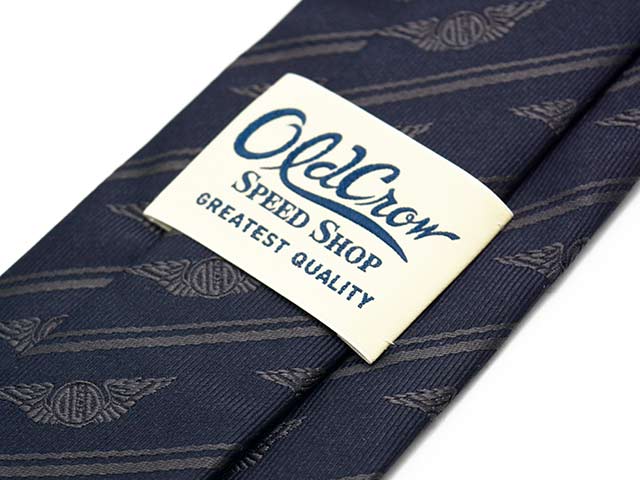 30% OFF)全2色【OLD CROW/オールドクロウ】2025AW「CROW WING TIE
