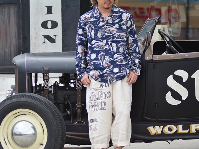 OLD CROW/オールドクロウ】2024SS「BLACKBIRD L/S Shirts/ブラック