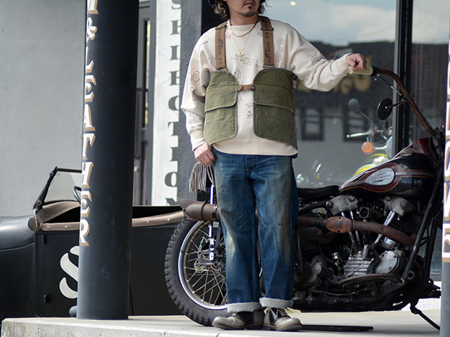 OLD CROW/オールドクロウ】2025SS「Crow Brand Tool Vest/クロウ
