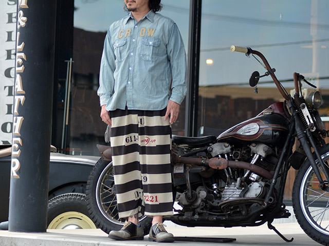 30% OFF)【OLD CROW/オールドクロウ】2025SS「CROW L/S Work Shirts