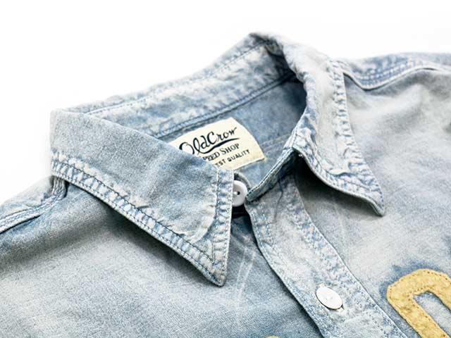 30% OFF)【OLD CROW/オールドクロウ】2025SS「CROW L/S Work Shirts