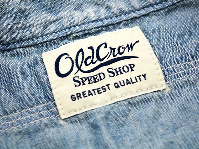 30% OFF)【OLD CROW/オールドクロウ】2025SS「CROW L/S Work Shirts