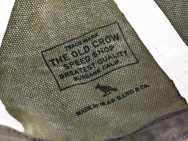 30% OFF)【OLD CROW/オールドクロウ】2025SS「Crow Brand Mechanic Cap