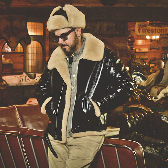 OLD CROW/オールドクロウ】2025AW「Mouton Flight Jacket