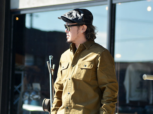 OLD CROW/オールドクロウ】2025AW「101 MOTORCYCLE Casquette”Vintage