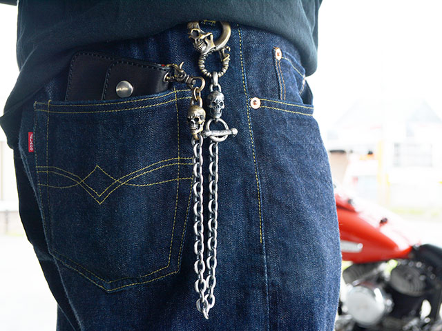 MAD CULT/マッドカルト】「One Off Custom Wallet Chain/ワンオフ