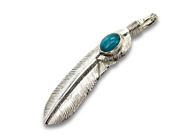 FIRST ARROW's/ファーストアローズ】「Medium Feather Turquoise Heart