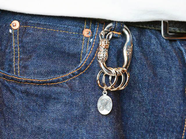 Peanuts&Co/ピーナッツカンパニー】「Bunny Peanuts Carabiner/バニー