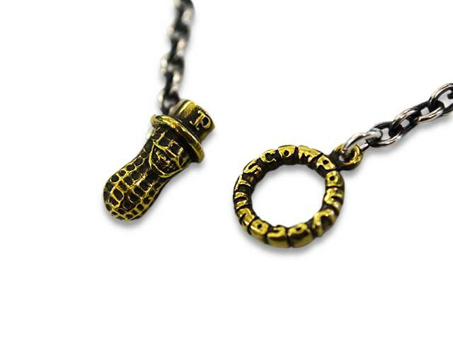 Peanuts&Co/ピーナッツカンパニー】「Peanuts Necklace Chain”Square