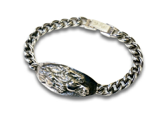 Peanuts&Co/ピーナッツカンパニー】「Horse Plate Bracelet/ホース