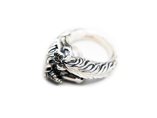 Peanuts&Co/ピーナッツカンパニー】「Two Face Horse Ring/トゥー