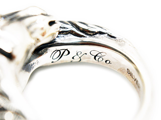 Peanuts&Co/ピーナッツカンパニー】「Two Face Horse Ring/トゥー