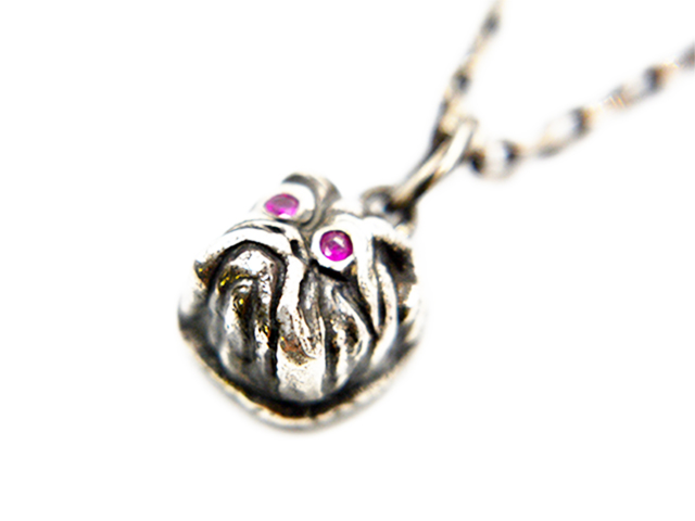 Peanuts&Co/ピーナッツカンパニー】「Small Bull Dog Pendant＆Chain