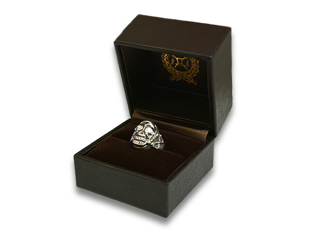 Peanuts&Co/ピーナッツカンパニー】「Skull Poison Ring”Diamond