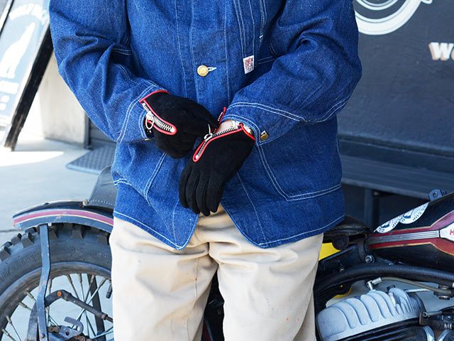 全2色【POWWOW/パウワウ】限定「The Gauntlet Glove”Roughout Type
