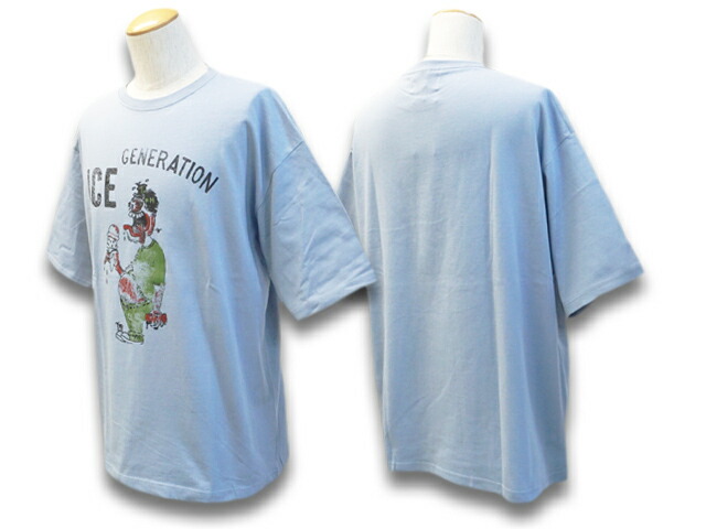 POP EYES/ポップアイズ】2022SS「Crew Neck S/S Easy Tee”ICE