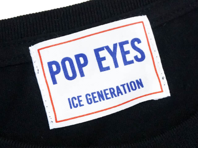 50% OFF)【POP EYES/ポップアイズ】2022SS「Crew Neck S/S Easy Tee