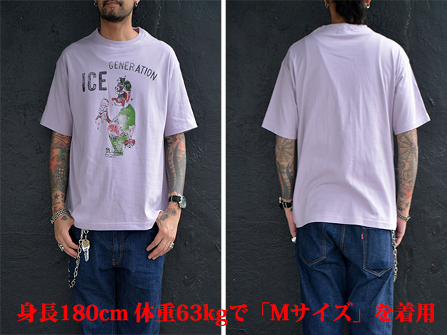 POP EYES/ポップアイズ】2022SS「Crew Neck S/S Easy Tee”ICE