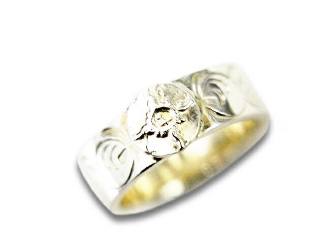 FIRST ARROW's/ファーストアローズ「Flat Hammered 8mm Arabesque